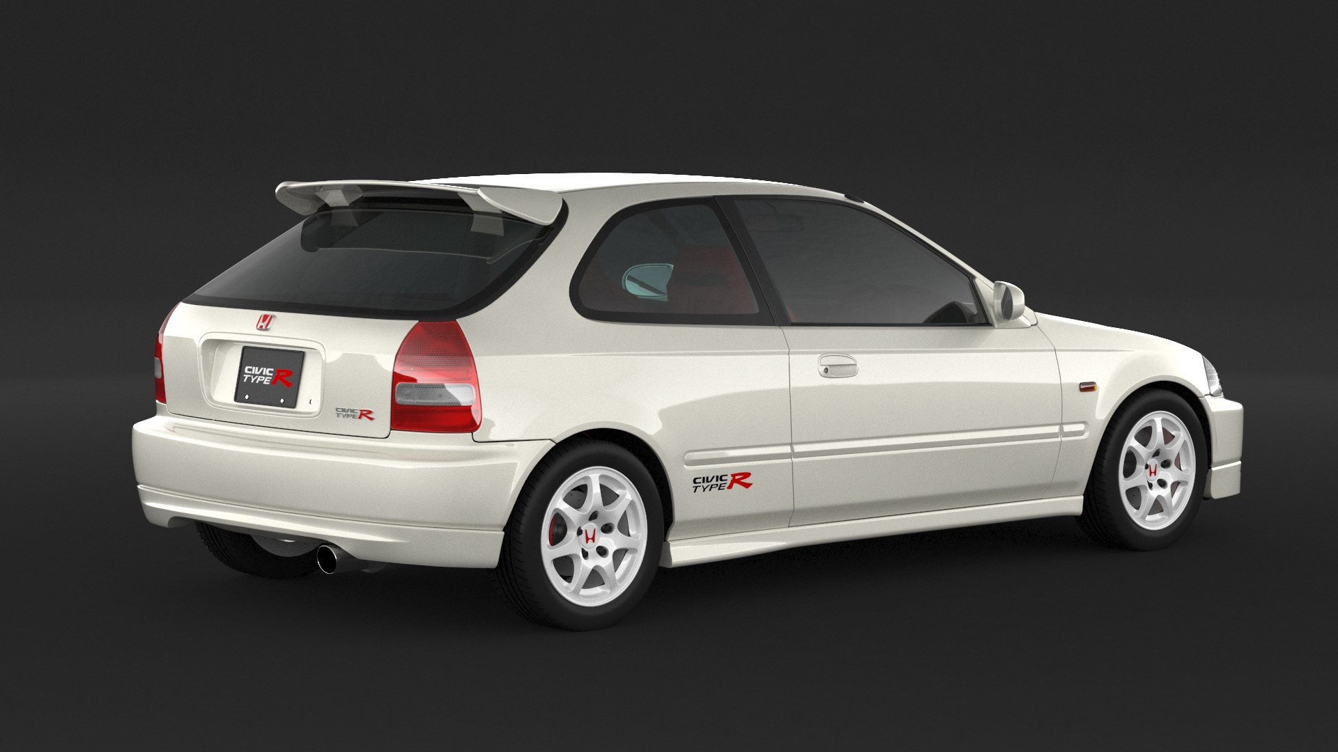 3D Civic Type R - TurboSquid 1466649