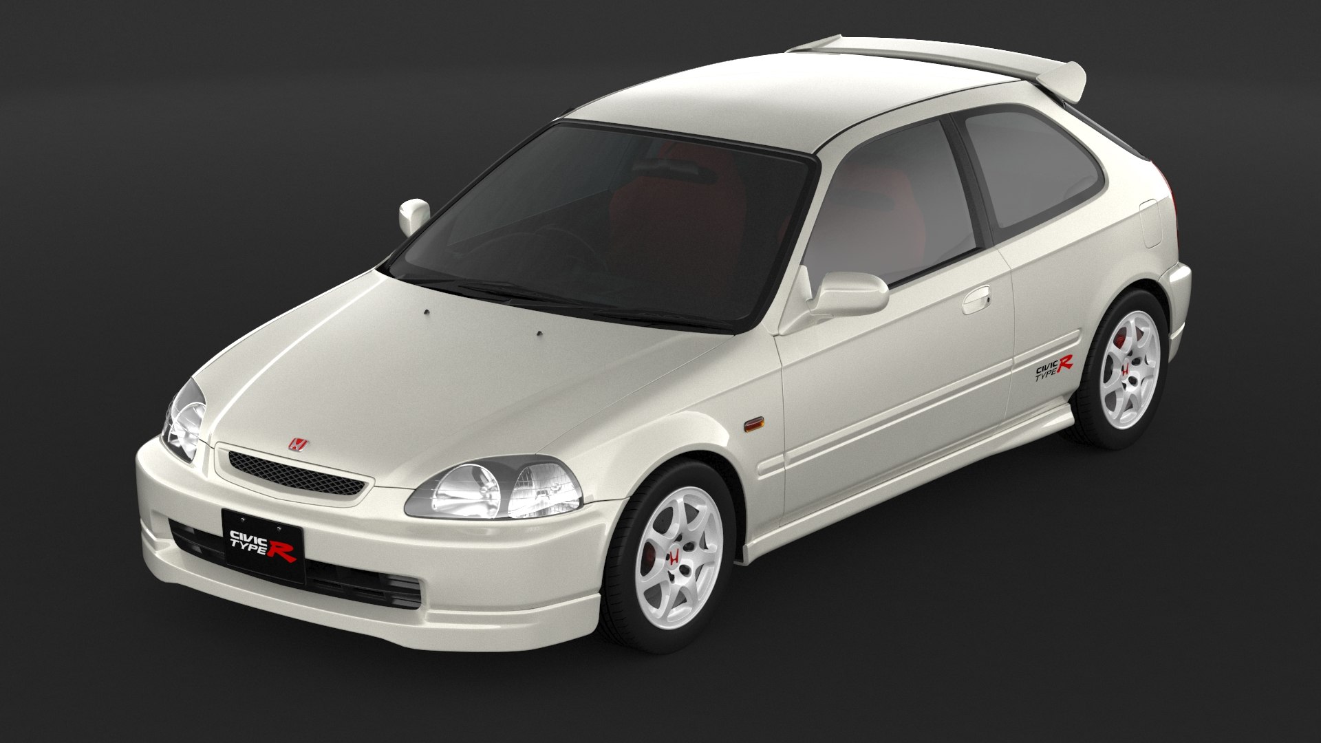 3D Civic Type R - TurboSquid 1466649