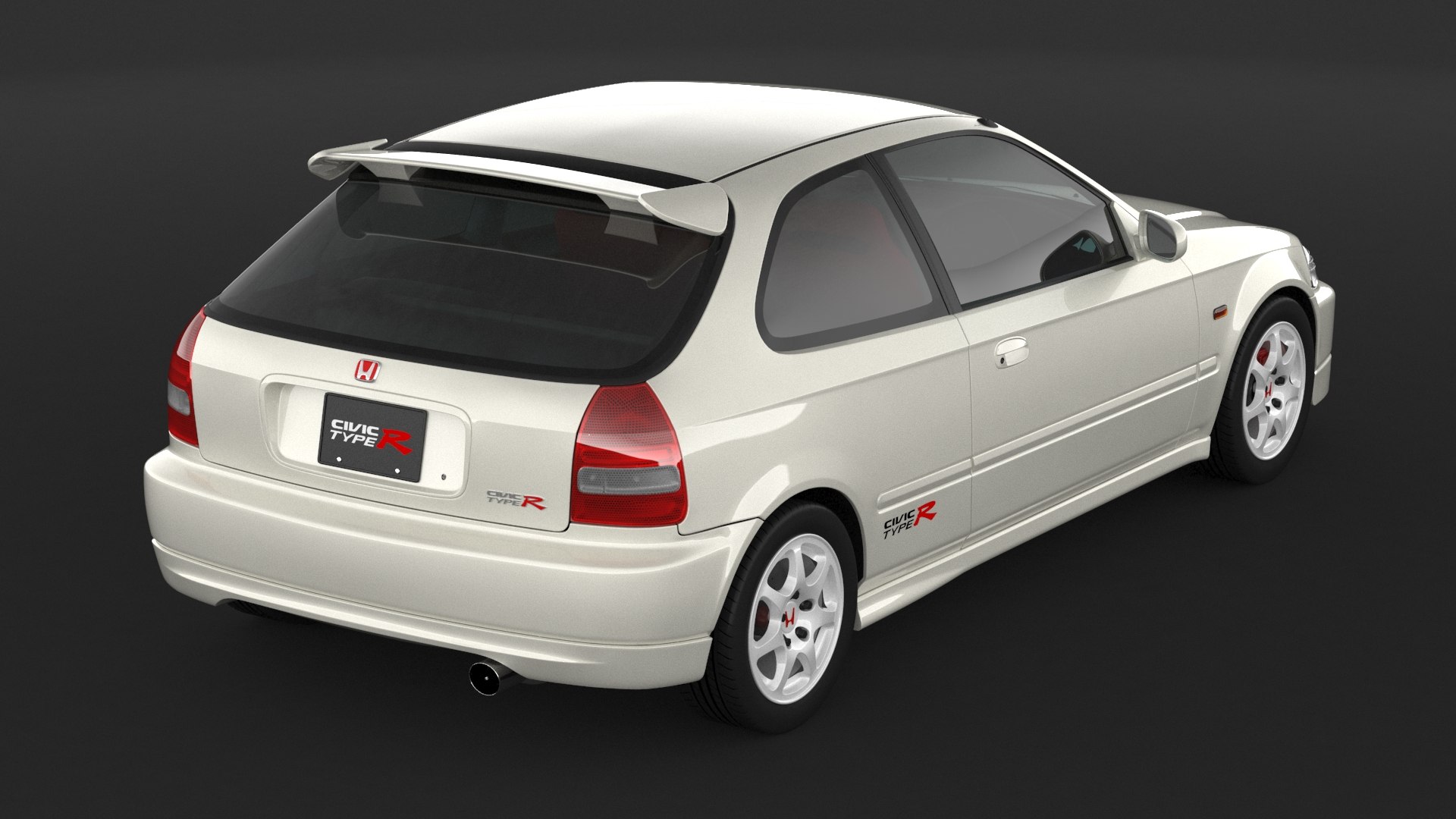 3D Civic Type R - TurboSquid 1466649