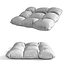 4 buttons pillow cushion seat pad