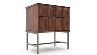 Emden Two Drawer Nightstand