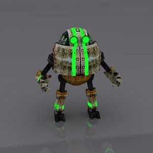 3d robot worker