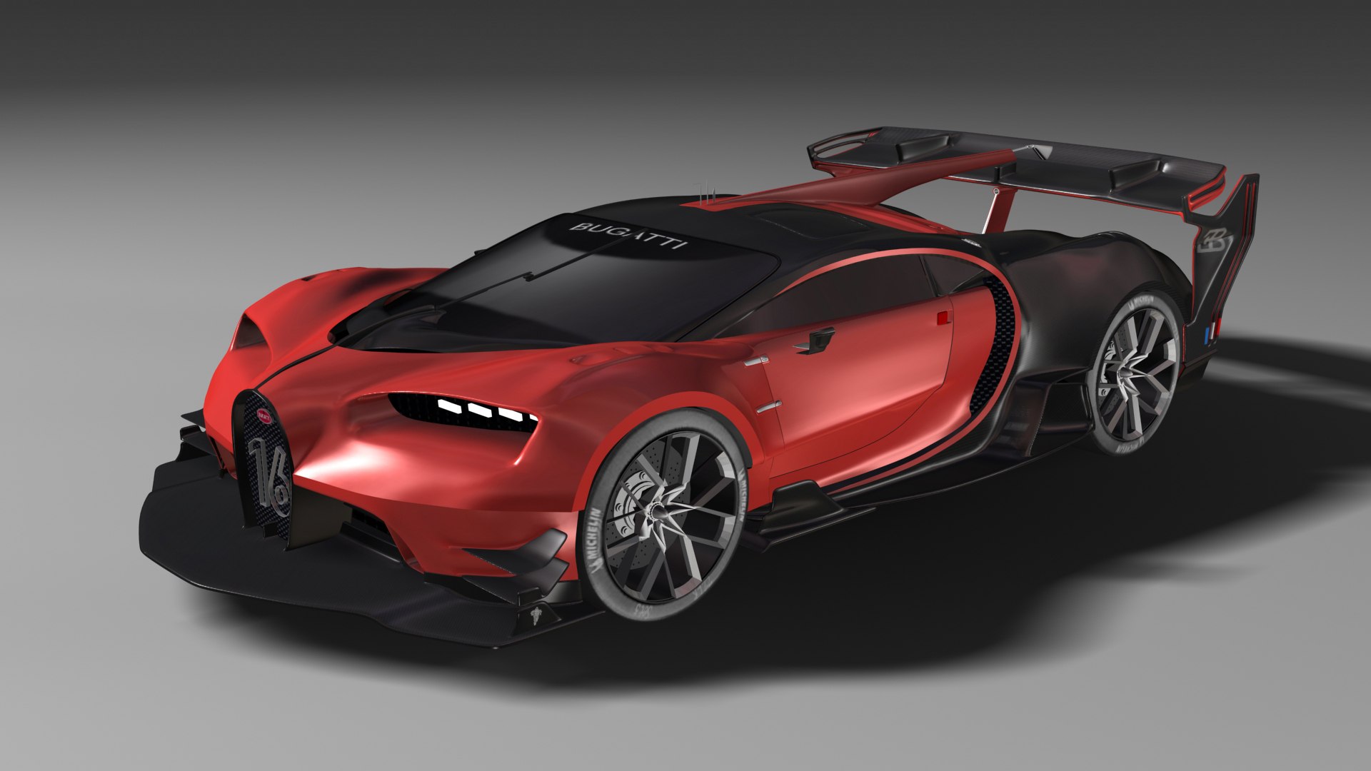 3D Model Bugatti Turismo Vision - TurboSquid 1449920