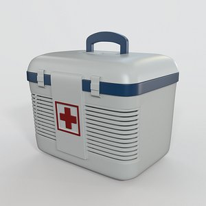 3D model medical transplant cooler