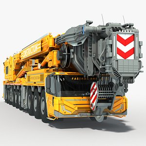 Fastrac RRX700-G Mobile Crane 3D