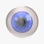 3D human eyeball model