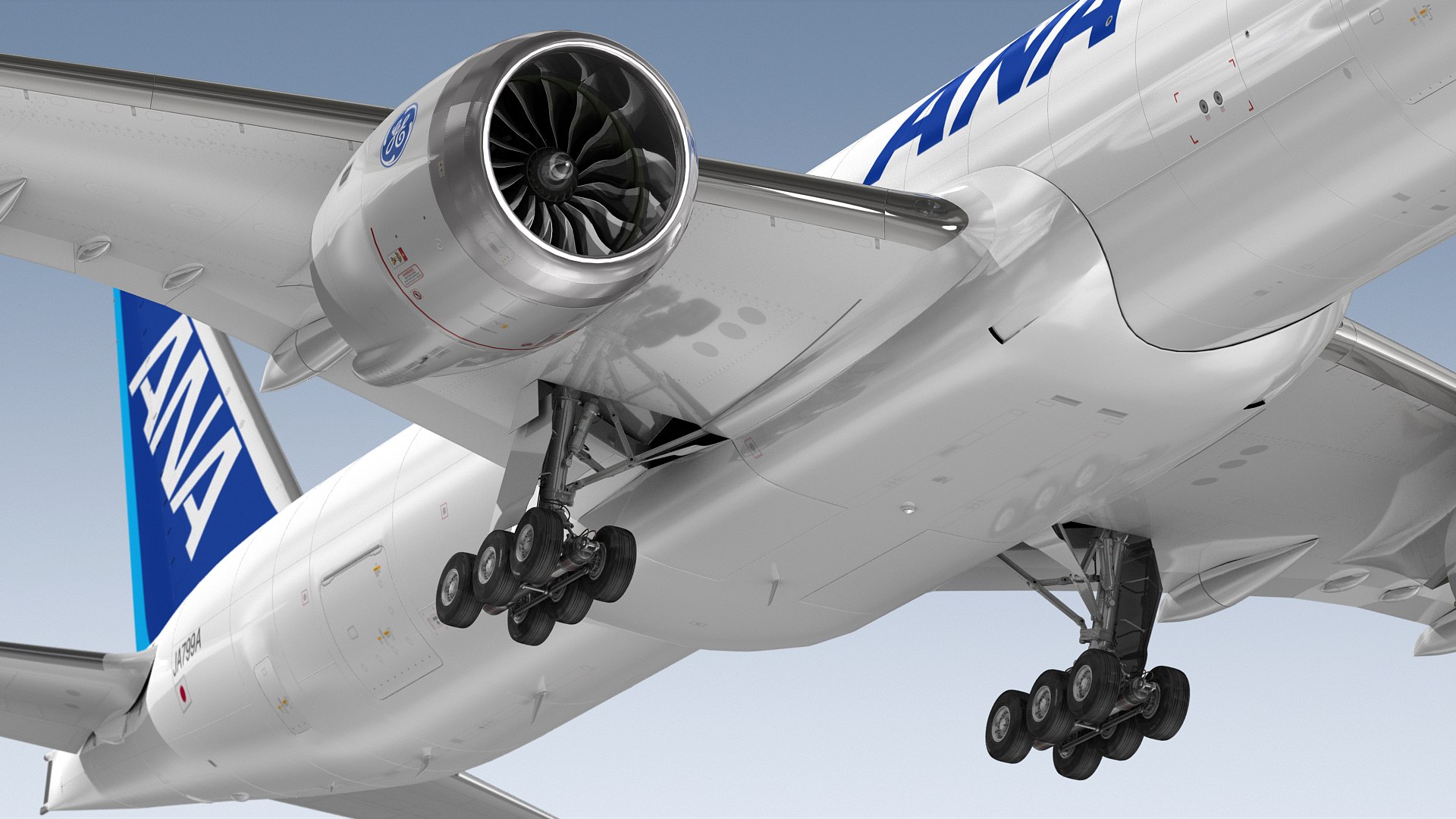 3D Boeing 777-8F ANA Cargo Model - TurboSquid 2410669