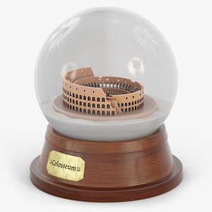 Souvenir Colosseum Snow Globe