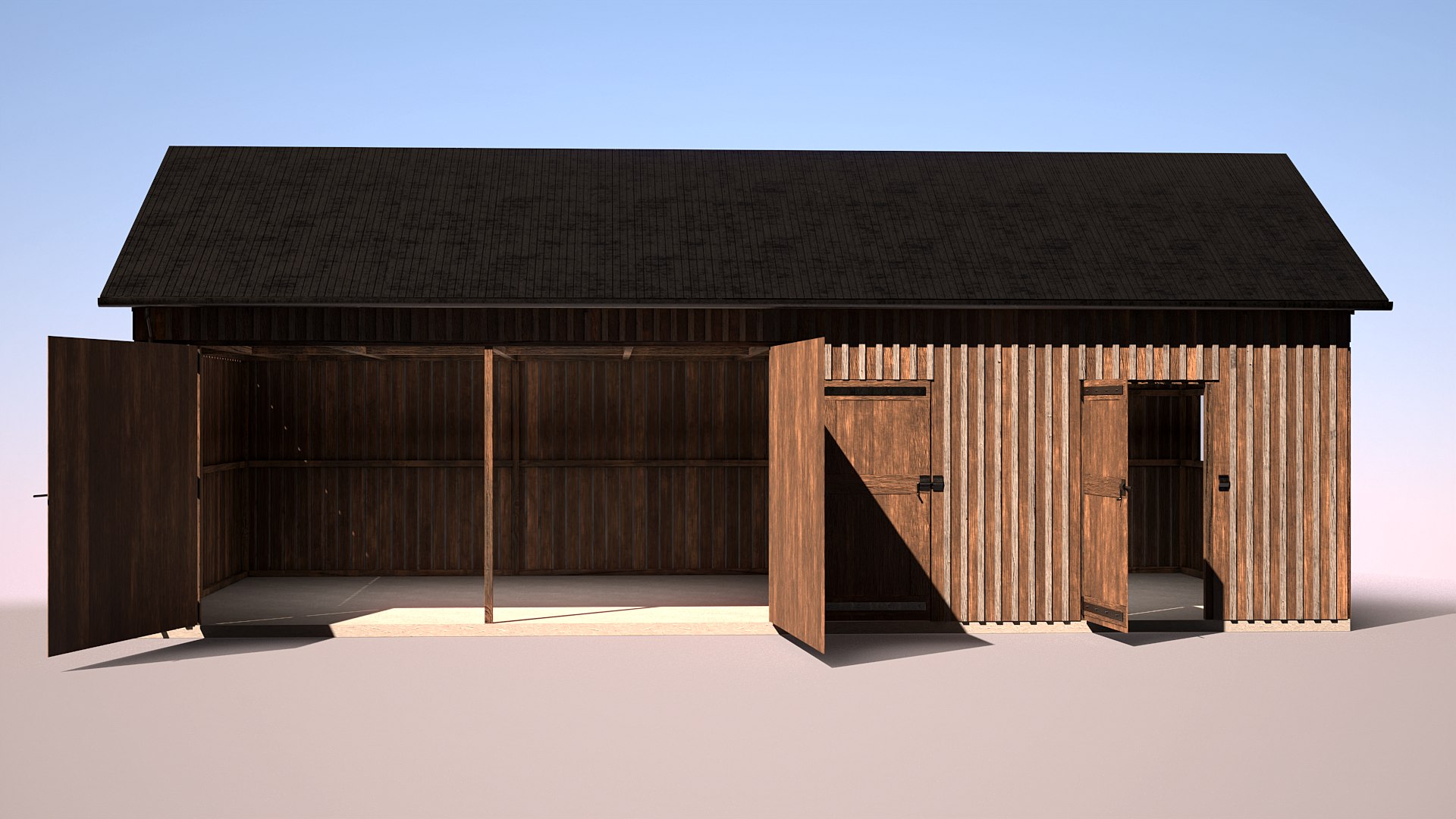 Wooden Garage for Car and Motorcycle with Small Workshop 3D https://p.turbosquid.com/ts-thumb/TJ/9zWHO5/S1/wg_0001/png/1710267781/1920x1080/fit_q87/c91db7ae6b038629052ed79a6199d8a5b4921079/wg_0001.jpg