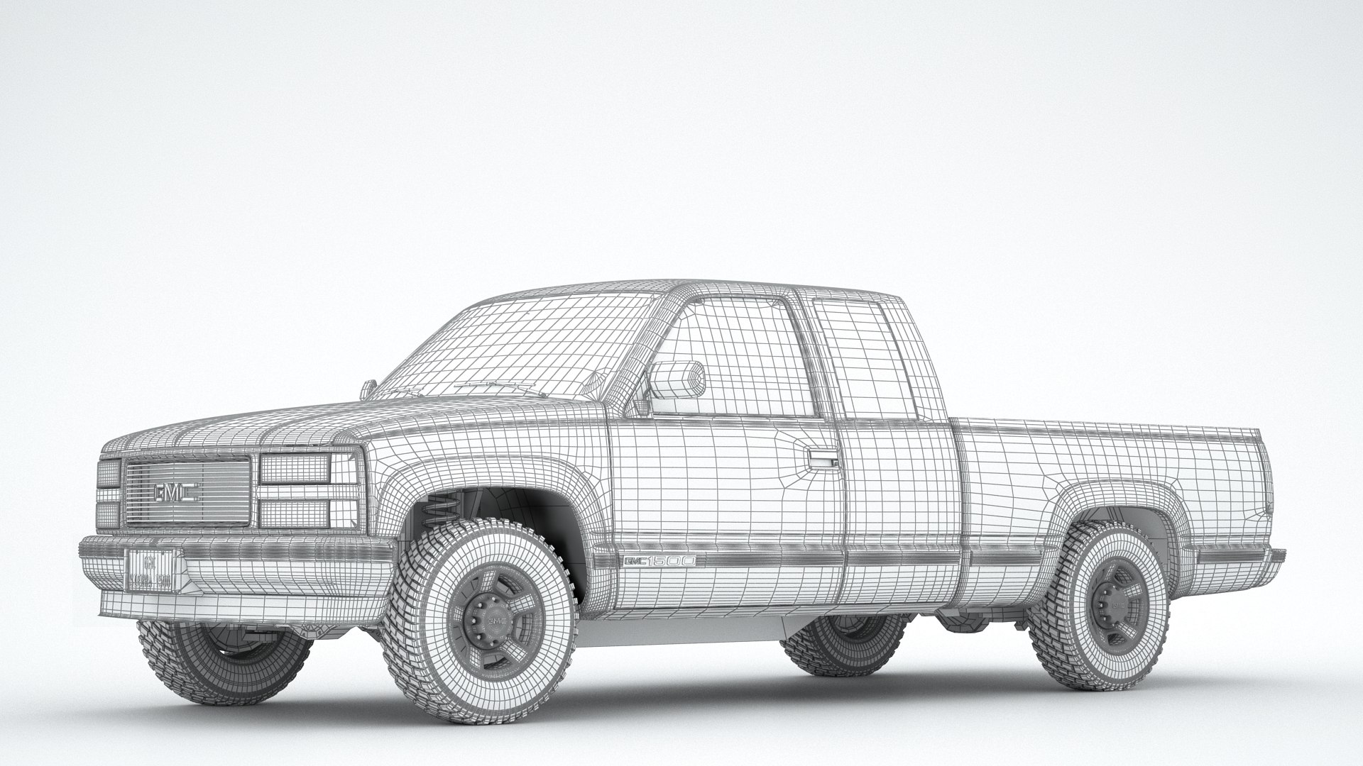 3D GMC Sierra 1500 - TurboSquid 2189889