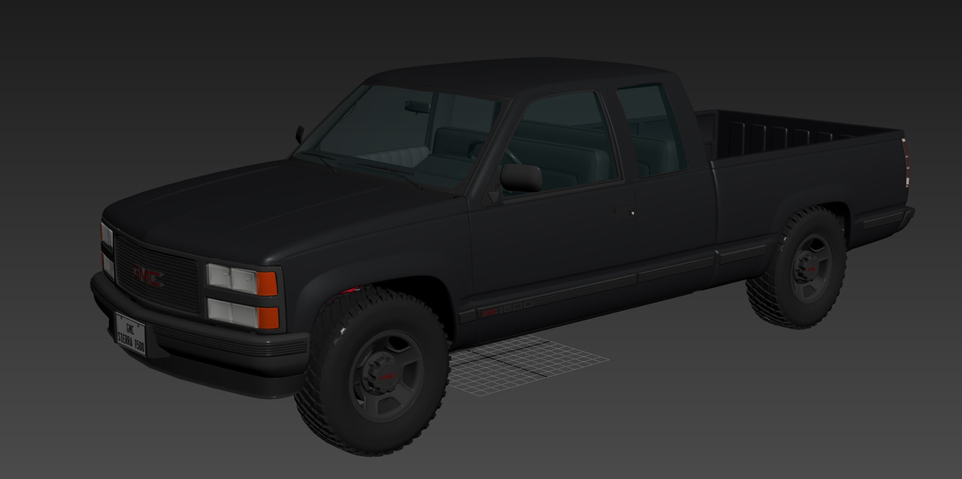 3D GMC Sierra 1500 - TurboSquid 2189889