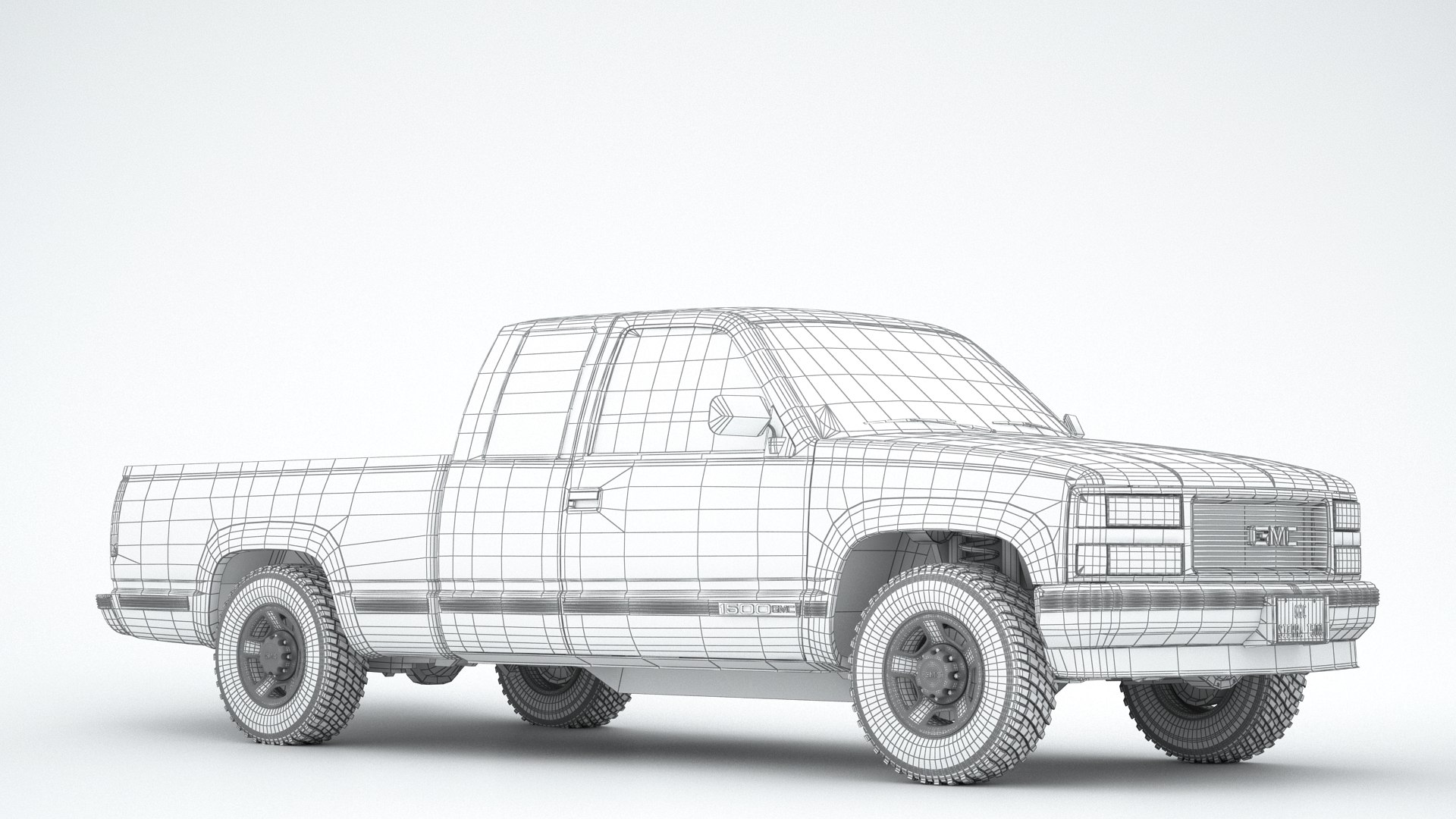 3D GMC Sierra 1500 - TurboSquid 2189889