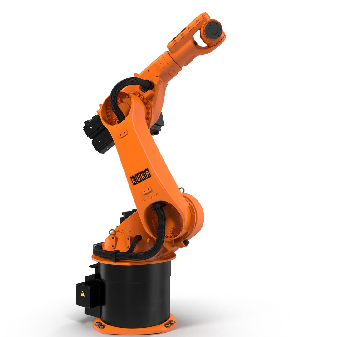 Kuka Robot KR 30-3 Rigged 3D model preview