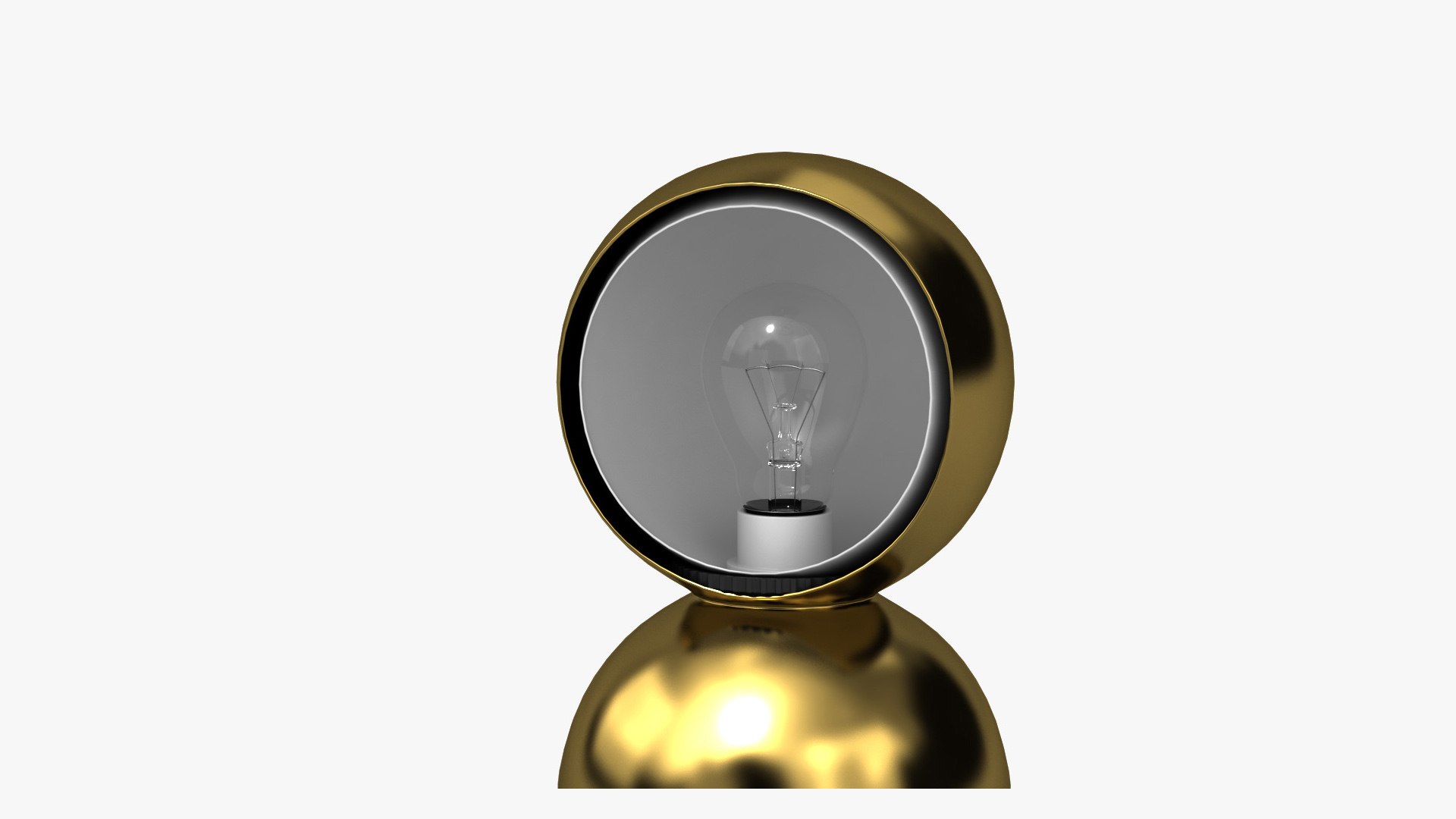 3D model Artemide Eclisse Lamp - TurboSquid 2041196