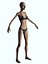 安娜女人身体 3D