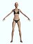安娜女人身体 3D