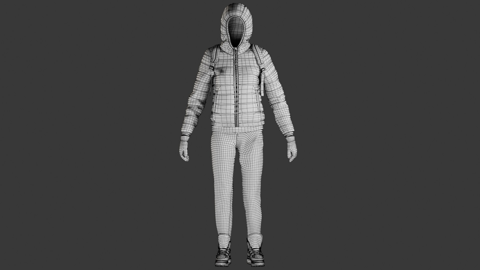 Mesh Clothing 23 - 3D Model - TurboSquid 1667664