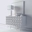 Barrington Console   Alabaster Block Table Lamp