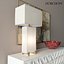 Barrington Console   Alabaster Block Table Lamp