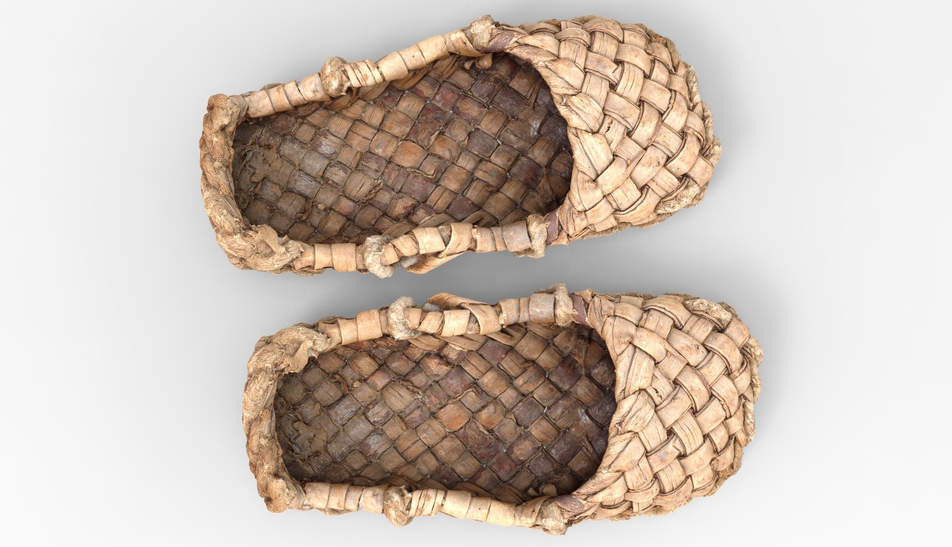 3D Bast Shoe Lapti - TurboSquid 2058344