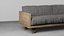 wood sofa