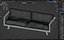 wood sofa