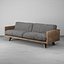 wood sofa
