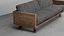 wood sofa