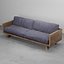 wood sofa