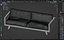 wood sofa