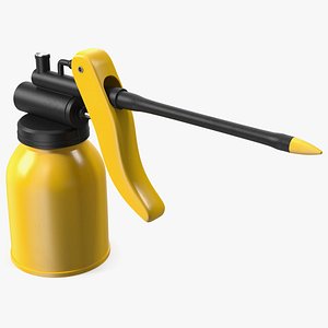 Manual Oil Gun With Rigid Spout Thumb Pump
