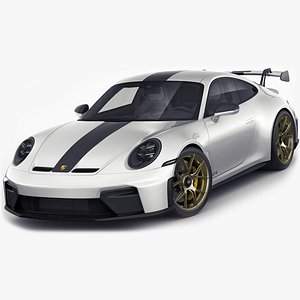 Porsche 911 GT3 Weissach 2025 3D model