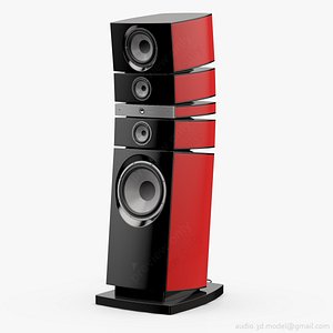 floorstanding focal grande utopia 3d model