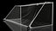 Animated Soccer Ball Slow Motion to the Goal