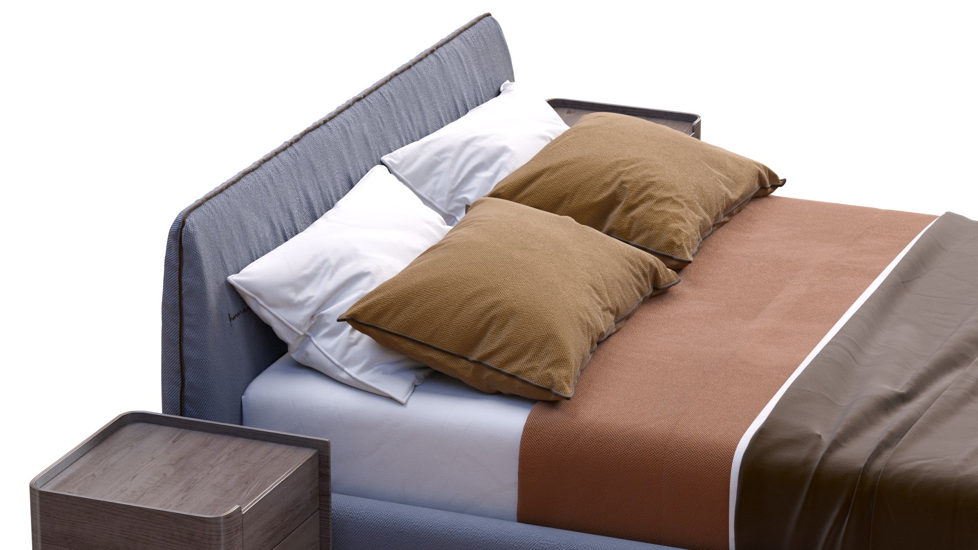 3D Poliform Bed Jacqueline - TurboSquid 1895679