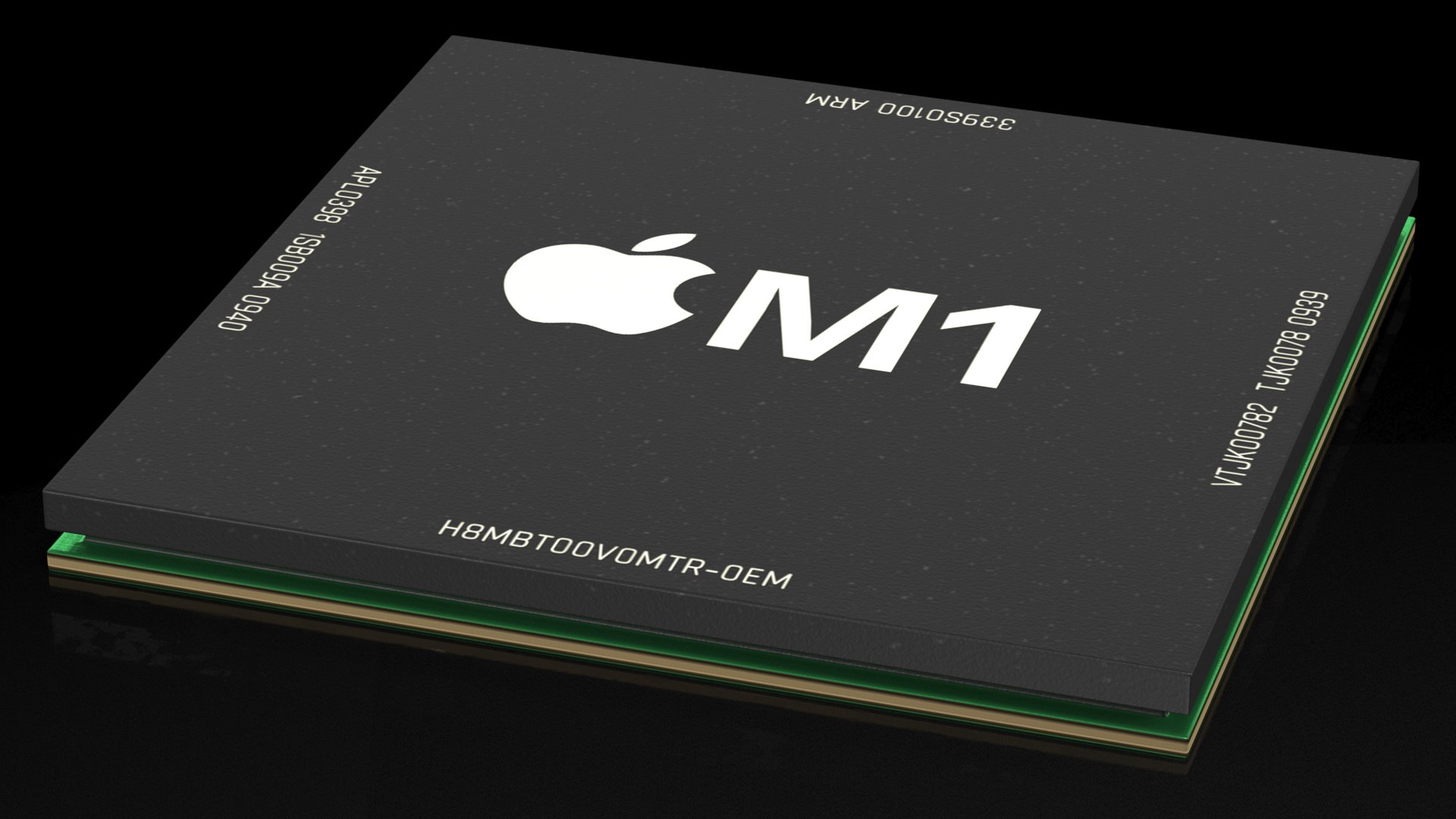Apple M1 System On A Chip 3D - TurboSquid 1833930