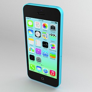 iphone 5c apple 3d model