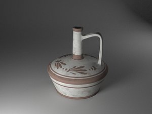 ancient jar vase 3D model