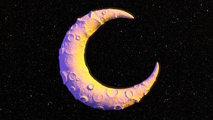 Free 3D Crescent-Moon Models | TurboSquid