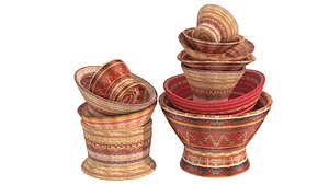 Yemen Saudi Basket Collection of Twelve
