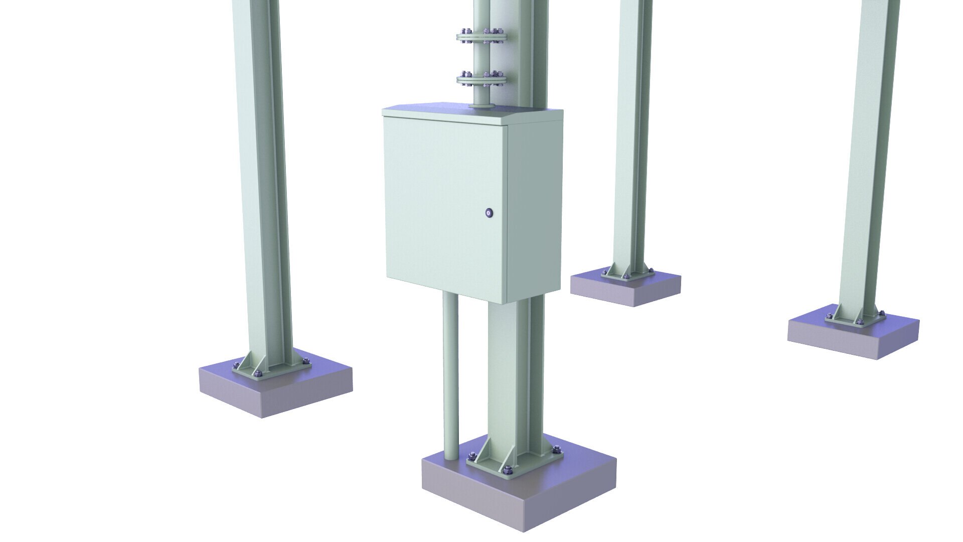 HV Substation Vertical Disconnect Switch Break 45 model https://p.turbosquid.com/ts-thumb/TJ/u25UGE/xj/3d_electrical_switch_45_disconnector_vertical_1_00007/jpg/1745392211/1920x1080/fit_q87/1b5d33cc7e638fb7c73c18771f9d91c6bf38c623/3d_electrical_switch_45_disconnector_vertical_1_00007.jpg