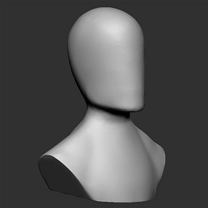 3D Mannequin head