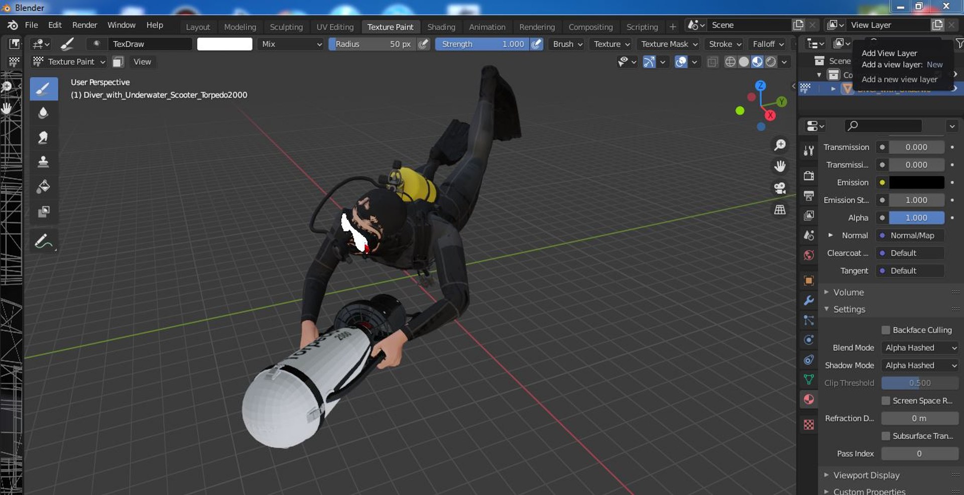 3D Diver with Underwater Scooter Torpedo2000 https://p.turbosquid.com/ts-thumb/TJ/zPecbL/ZC/diverwithunderwaterscootertorpedo2000c4dmodel024/jpg/1649985042/1920x1080/fit_q87/da939d8edfdae7f00328e8abfe6a4a81f805c482/diverwithunderwaterscootertorpedo2000c4dmodel024.jpg