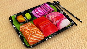 Sushi Set Design 1 3D model - TurboSquid 1925766