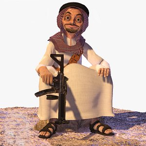 3D Sniper model