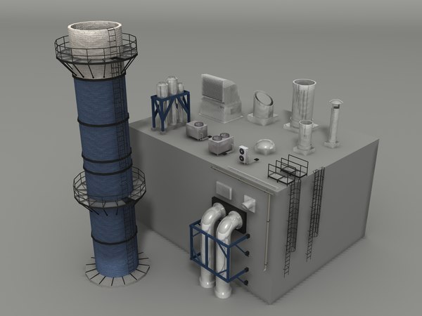 factory rooftop items 3ds