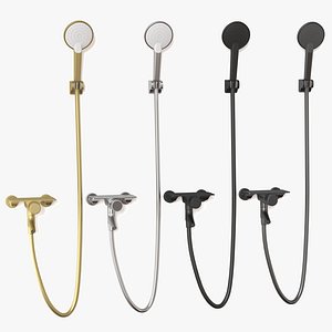 Faucet WONZON WOGHAND CLICK WW FE05L221 CR 3D