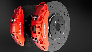 3D model BRAKES CARBON CERAMIC
