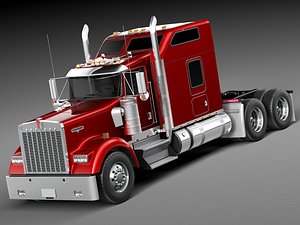 Kenworth W900 Sleeper Cab 2014