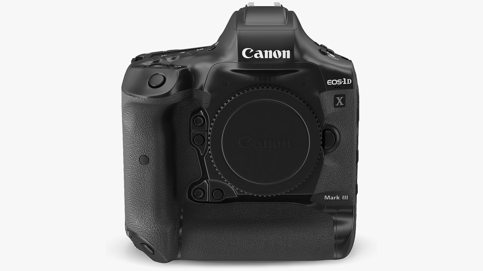 Canon EOS 1DX MarkIII DSLR Camera 3D model preview